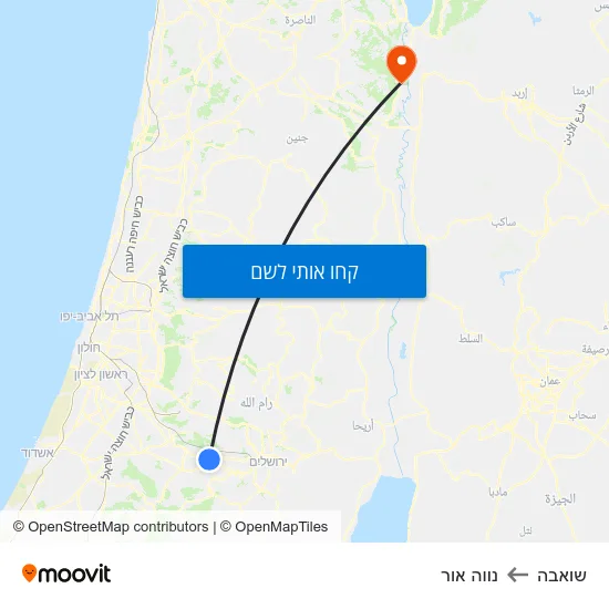 מפת שואבה לנווה אור