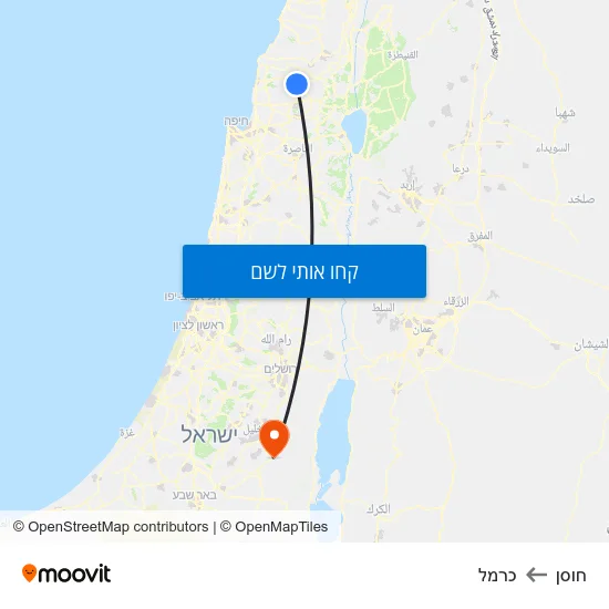 מפת חוסן לכרמל