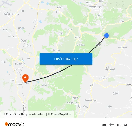 מפת אביעזר לנועם