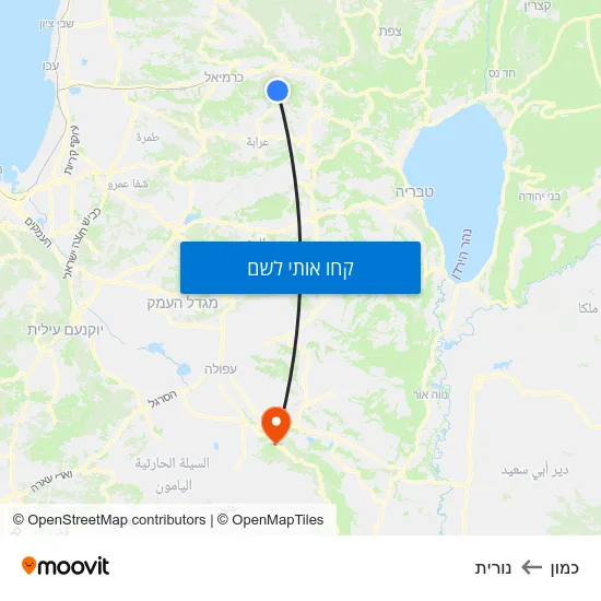 מפת כמון לנורית
