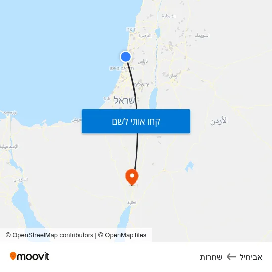 מפת אביחיל לשחרות