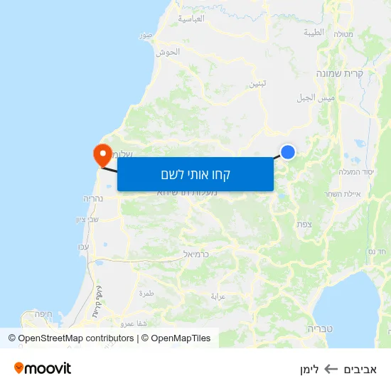 מפת אביבים ללימן