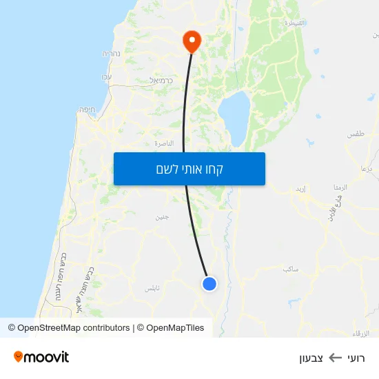מפת רועי לצבעון