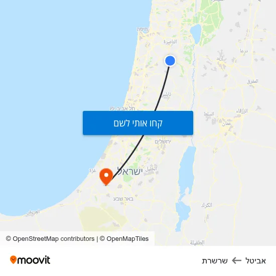 מפת אביטל לשרשרת