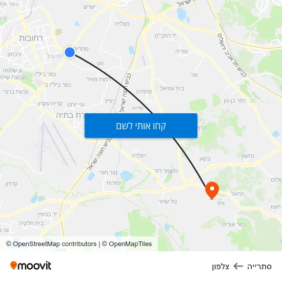מפת סתרייה לצלפון