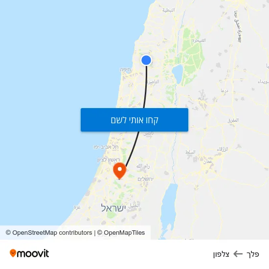 מפת פלך לצלפון