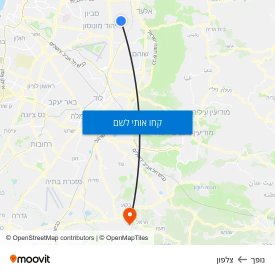 מפת נופך לצלפון