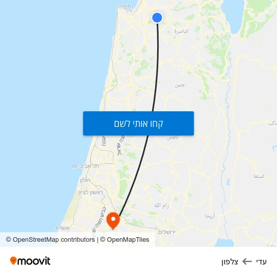 מפת עדי לצלפון