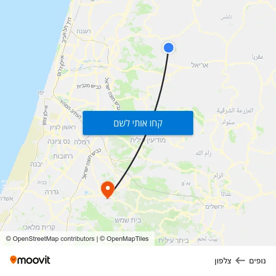 מפת נופים לצלפון