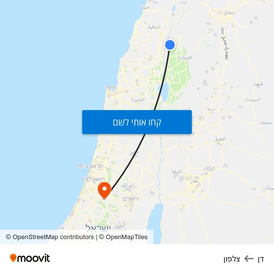 מפת דן לצלפון