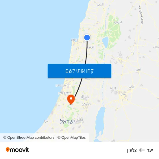 מפת יעד לצלפון