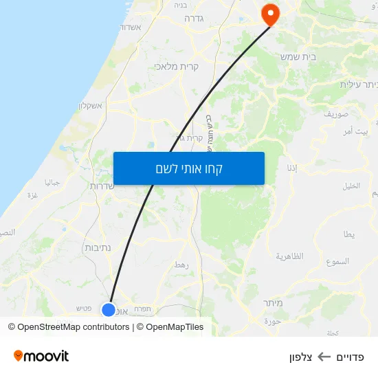 מפת פדויים לצלפון