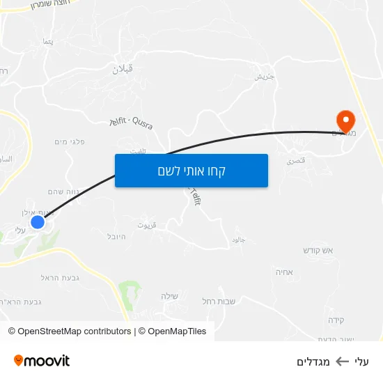 מפת עלי למגדלים