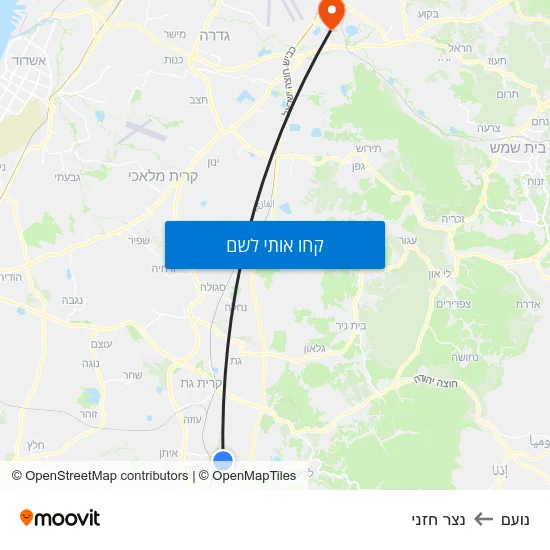 מפת נועם לנצר חזני