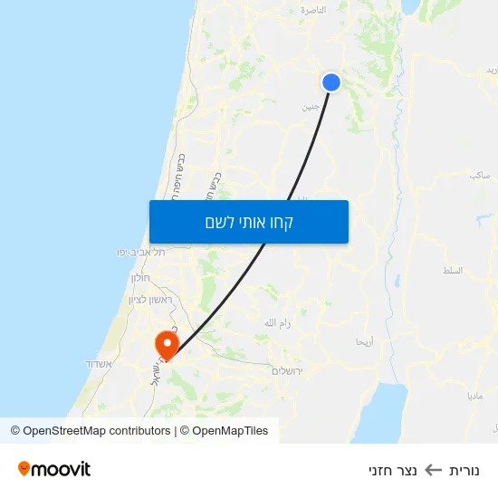 מפת נורית לנצר חזני