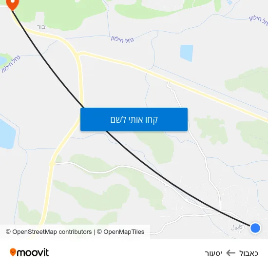 מפת כאבול ליסעור