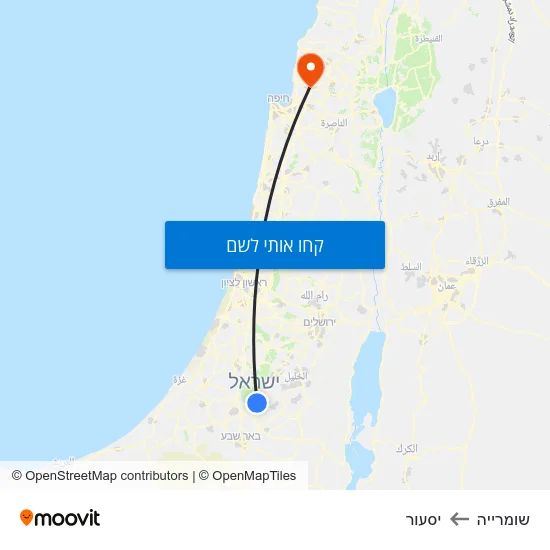 מפת שומרייה ליסעור