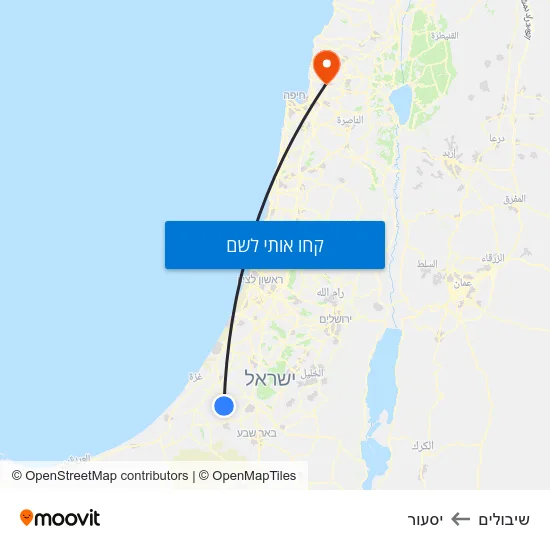 מפת שיבולים ליסעור