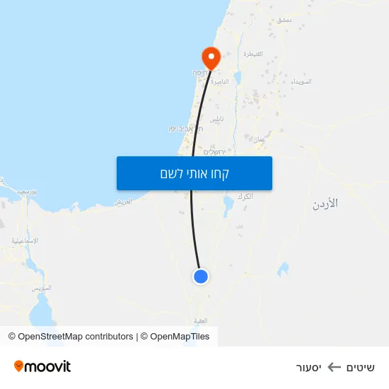 מפת שיטים ליסעור