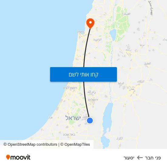 מפת פני חבר ליסעור