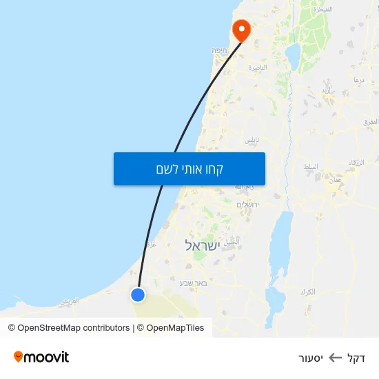 מפת דקל ליסעור