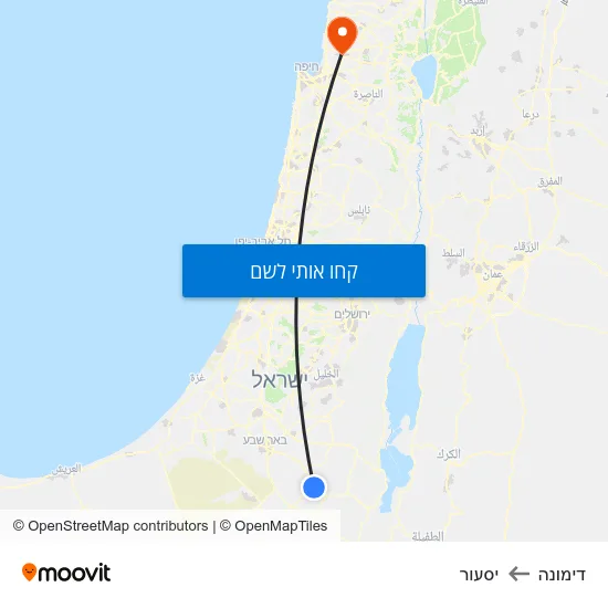 מפת דימונה ליסעור