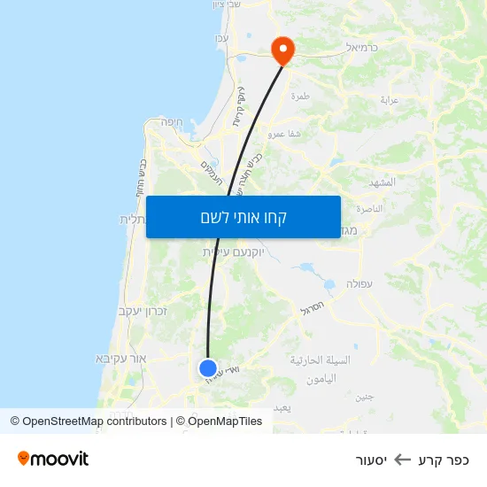 מפת כפר קרע ליסעור
