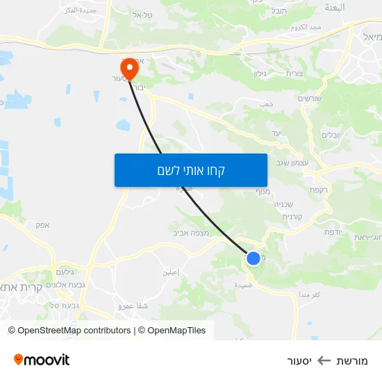 מפת מורשת ליסעור