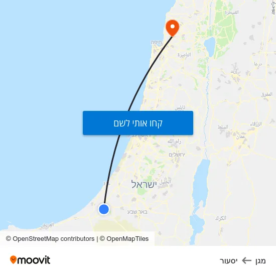 מפת מגן ליסעור