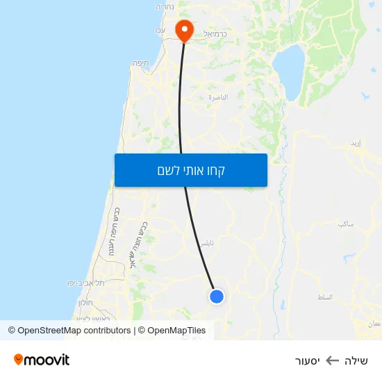 מפת שילה ליסעור