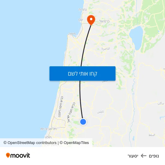 מפת נופים ליסעור