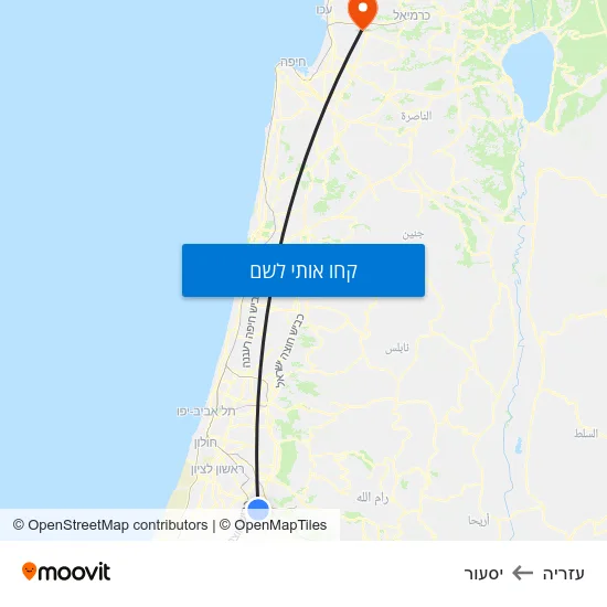 מפת עזריה ליסעור