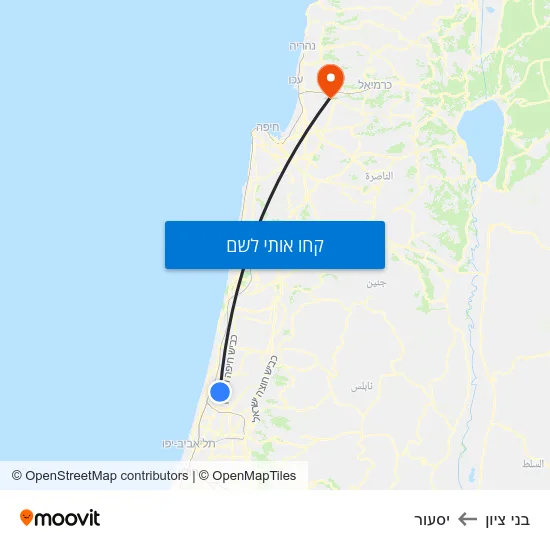 מפת בני ציון ליסעור