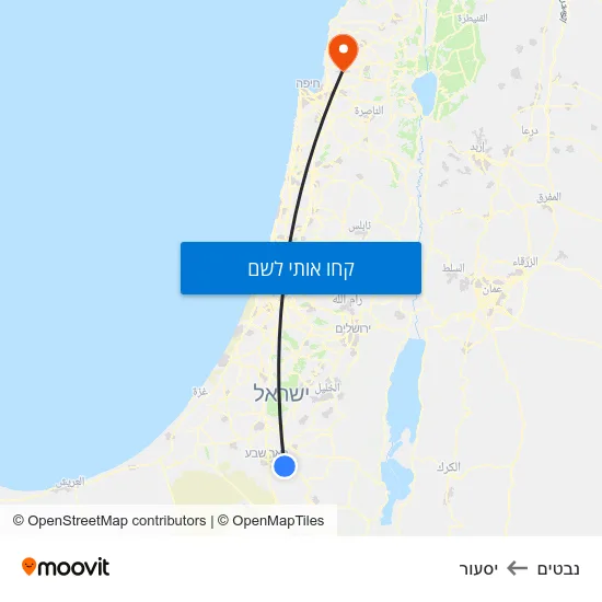 מפת נבטים ליסעור