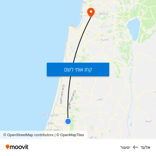 מפת אלעד ליסעור