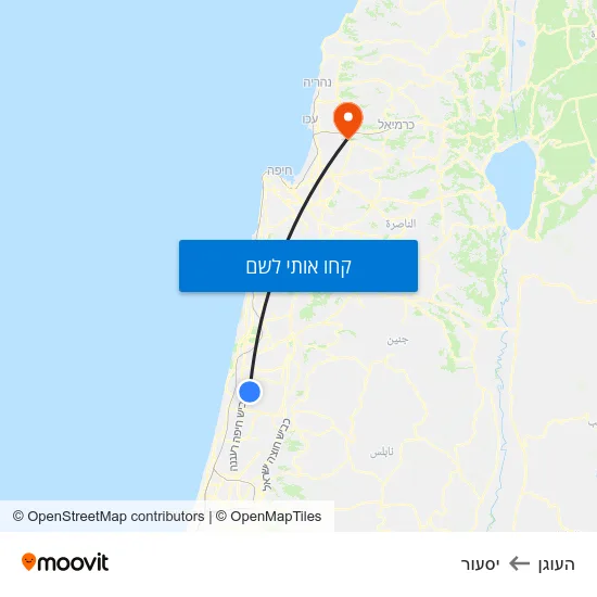 מפת העוגן ליסעור