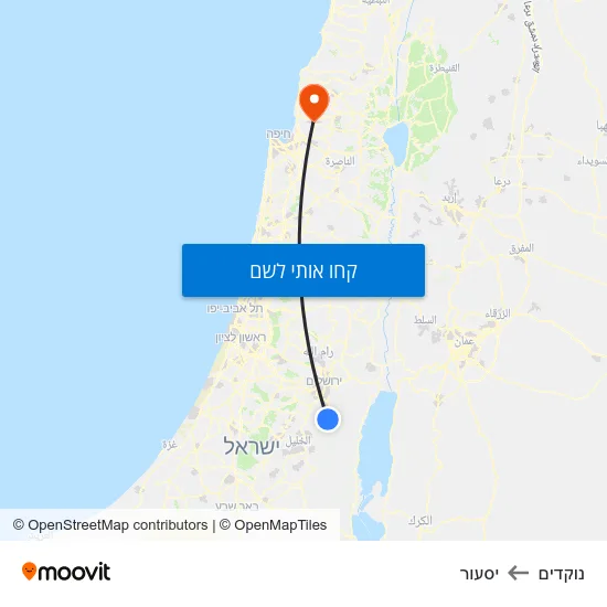 מפת נוקדים ליסעור