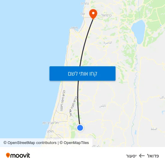 מפת פדואל ליסעור