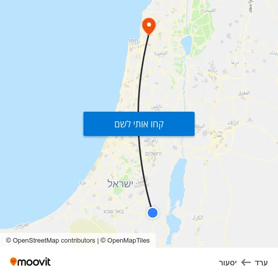 מפת ערד ליסעור