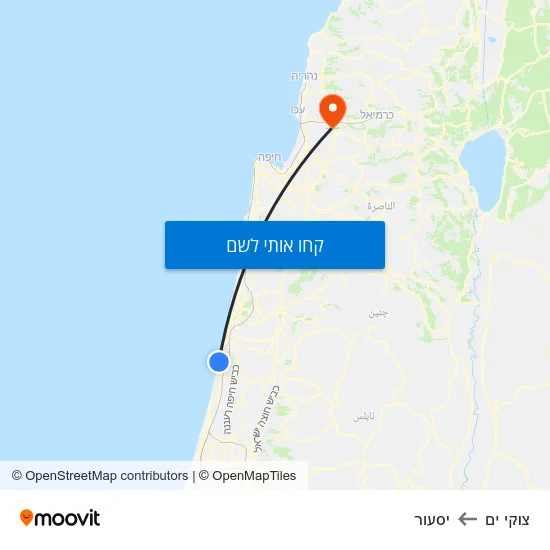 מפת צוקי ים ליסעור
