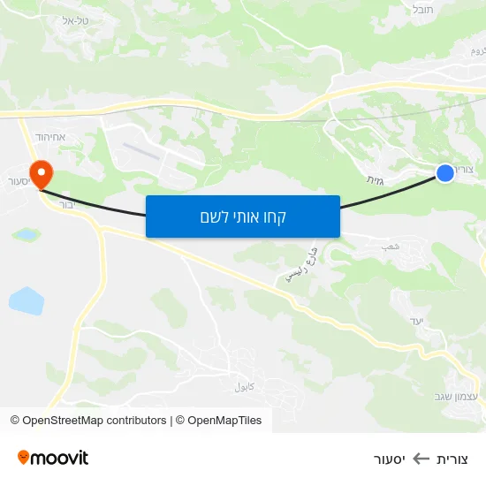 מפת צורית ליסעור
