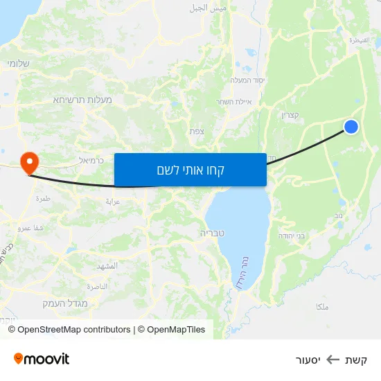 מפת קשת ליסעור