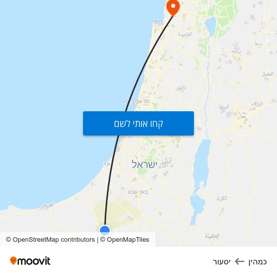מפת כמהין ליסעור