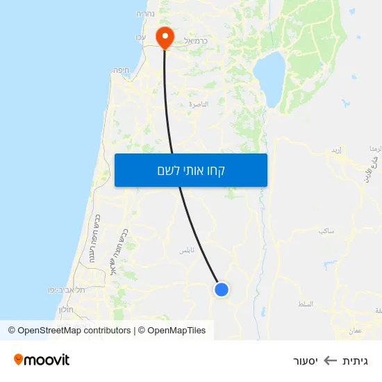 מפת גיתית ליסעור