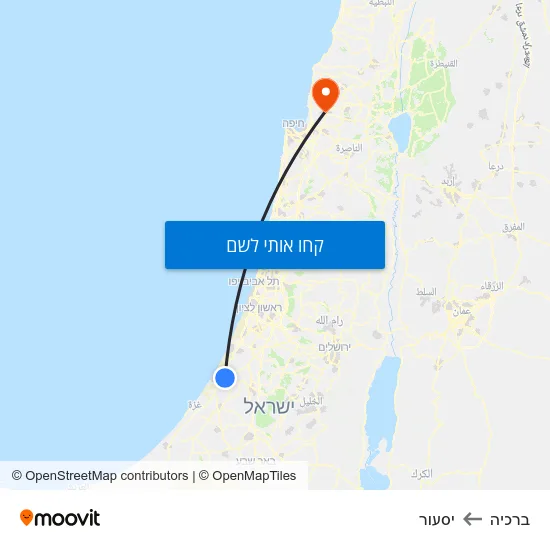 מפת ברכיה ליסעור