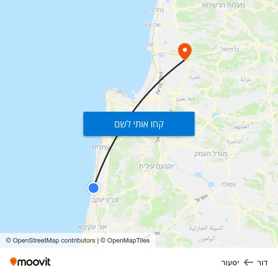 מפת דור ליסעור