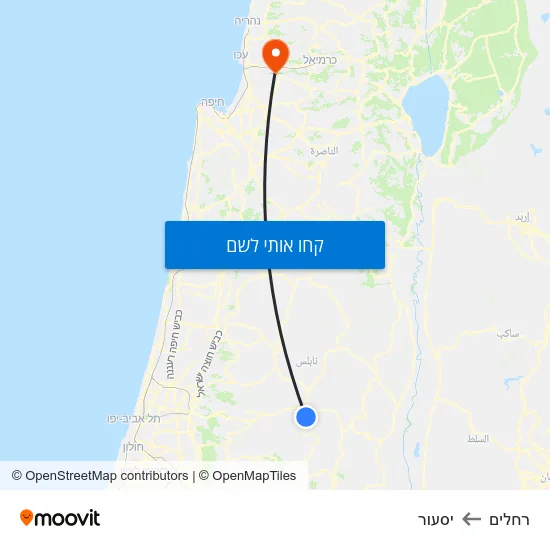 מפת רחלים ליסעור