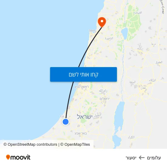 מפת עלומים ליסעור