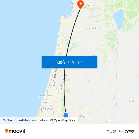 מפת שילת ליסעור