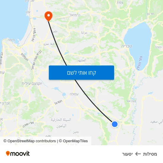 מפת מסילות ליסעור